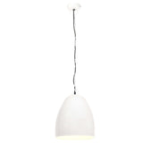 Hanglamp Industrieel Rond 25 W E27 42 Cm Wit