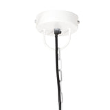 Hanglamp Industrieel Rond 25 W E27 42 Cm Wit