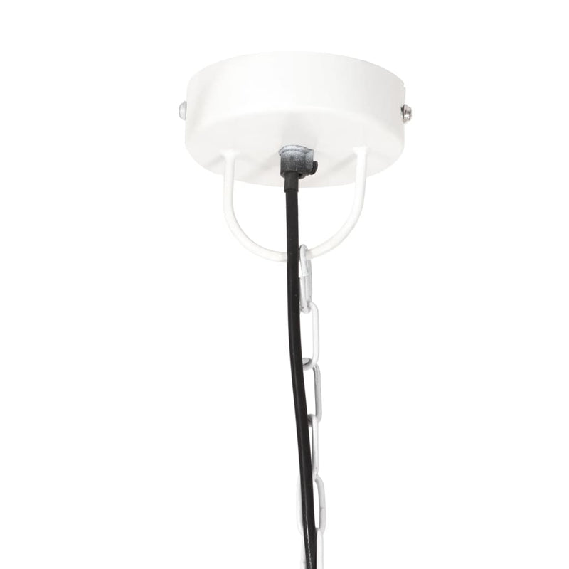 Hanglamp Industrieel Rond 25 W E27 42 Cm Wit