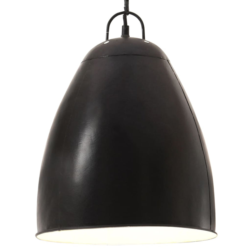 Hanglamp Industrieel Rond 25 W E27 42 Cm Zwart