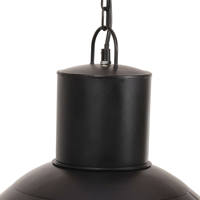 Hanglamp Rond 25 W E27 48 Cm Zwart