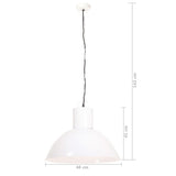 Hanglamp Rond 25 W E27 48 Cm Wit