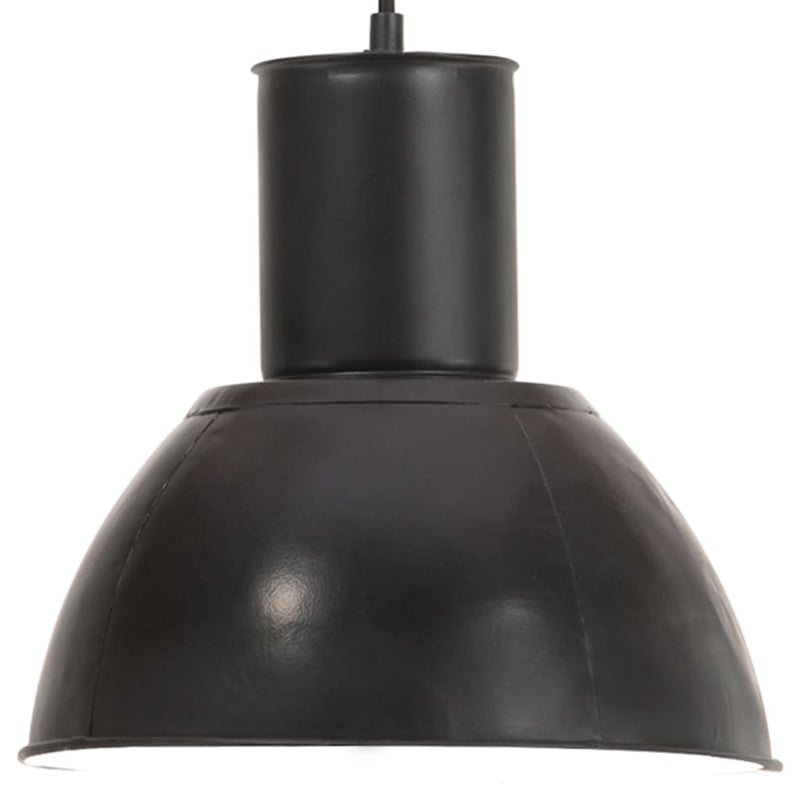 Hanglamp Rond 25 W E27 48 Cm Zwart
