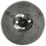 Industrieel Rond E27 Kleurig Zilver
