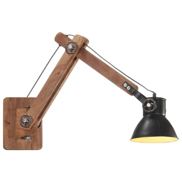 Industrieel Rond E27 Zwart