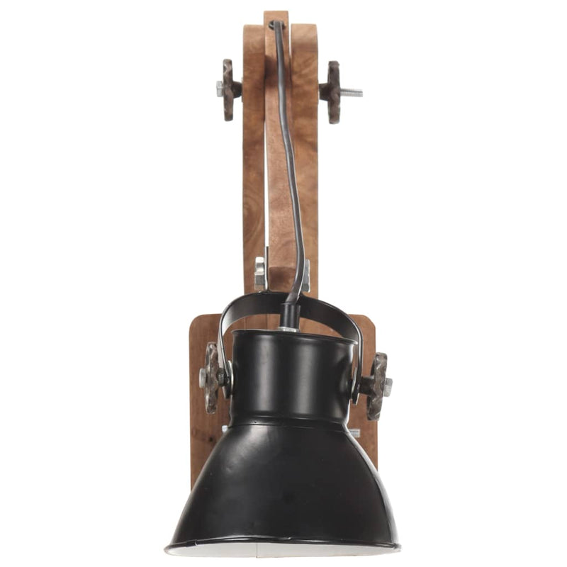 Industrieel Rond E27 Zwart