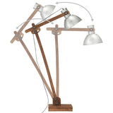 Vloerlamp E27 Massief Mangohout Kleurig