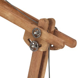 Vloerlamp E27 Massief Mangohout Kleurig