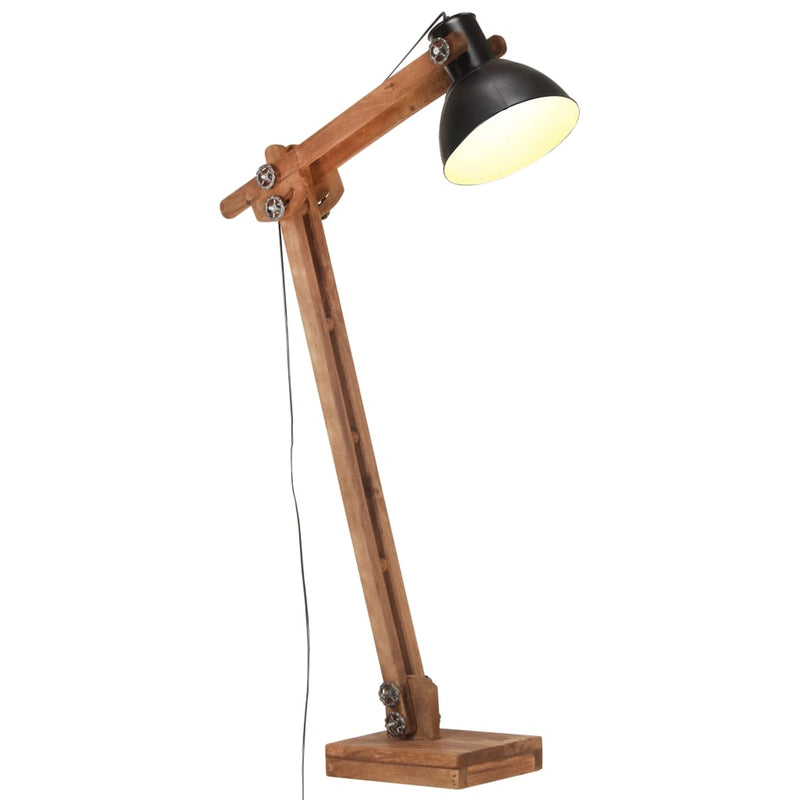 Vloerlamp E27 Massief Mangohout Kleurig