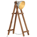 Vloerlamp E27 Massief Mangohout Messingkleurig