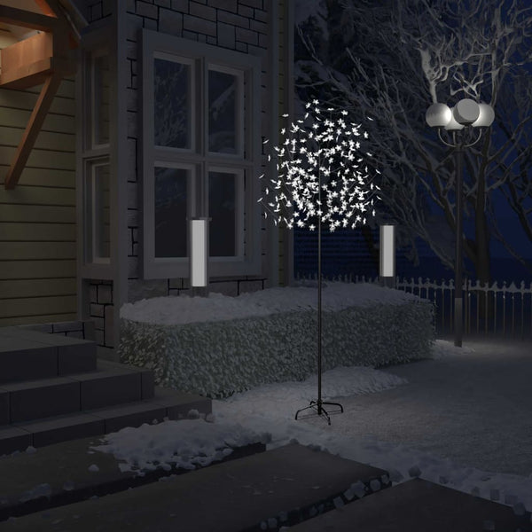 Kerstboom 220 Led's Licht Kersenbloesem Koudwit