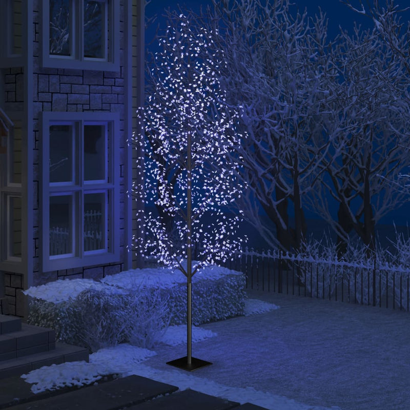 Kerstboom 600 Led's Licht Kersenbloesem Blauw