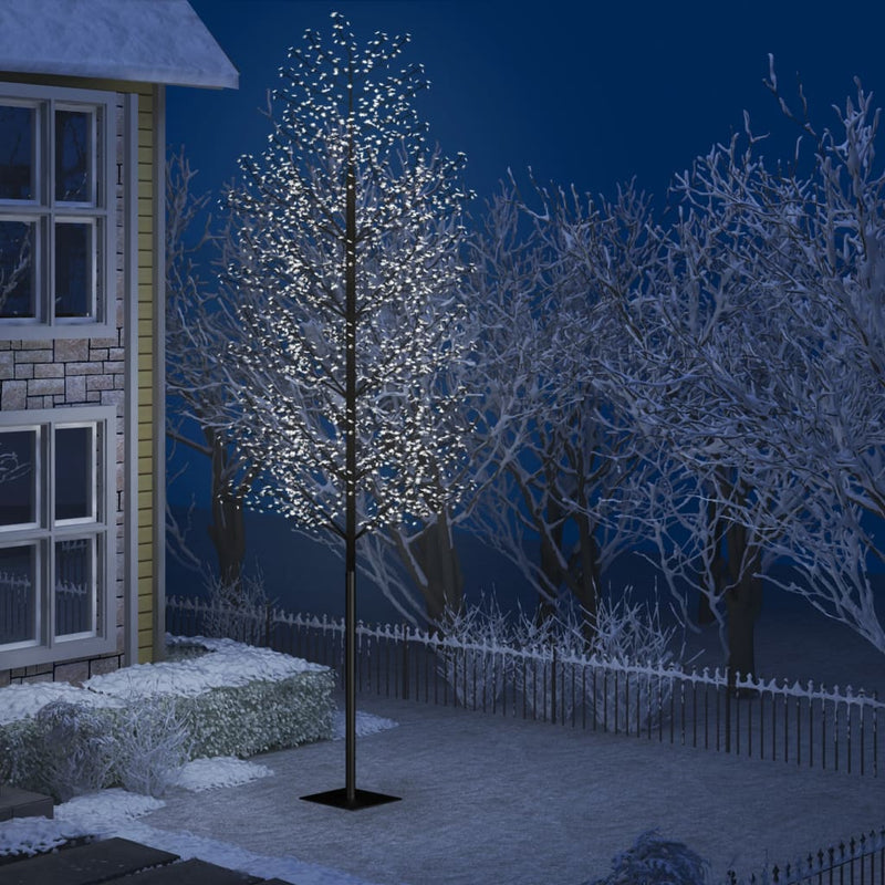 Kerstboom 220 Led's Licht Kersenbloesem Koudwit