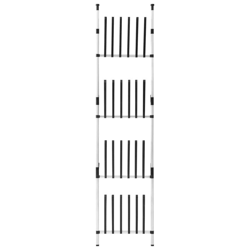Laarzenrek Met Stangen Telescopisch Aluminium