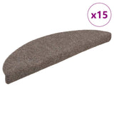 Trapmatten Zelfklevend 5 Stuks Halfrond Beige