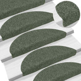 Trapmatten Zelfklevend 5 Stuks Halfrond Groen