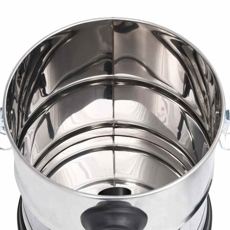 Asstofzuiger Met Hepa Filter 1200 W 20 L Roestvrij Staal