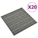 Tapijt 20 Pcs 50 X 50 Cm 100% Polypropyleen