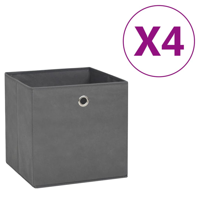 Opbergboxen Met Deksel 28X28X28 Cm Groen