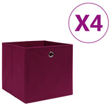 Opbergboxen Met Deksel 28X28X28 Cm Groen
