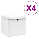 Opbergboxen Met Deksel 28X28X28 Cm Groen