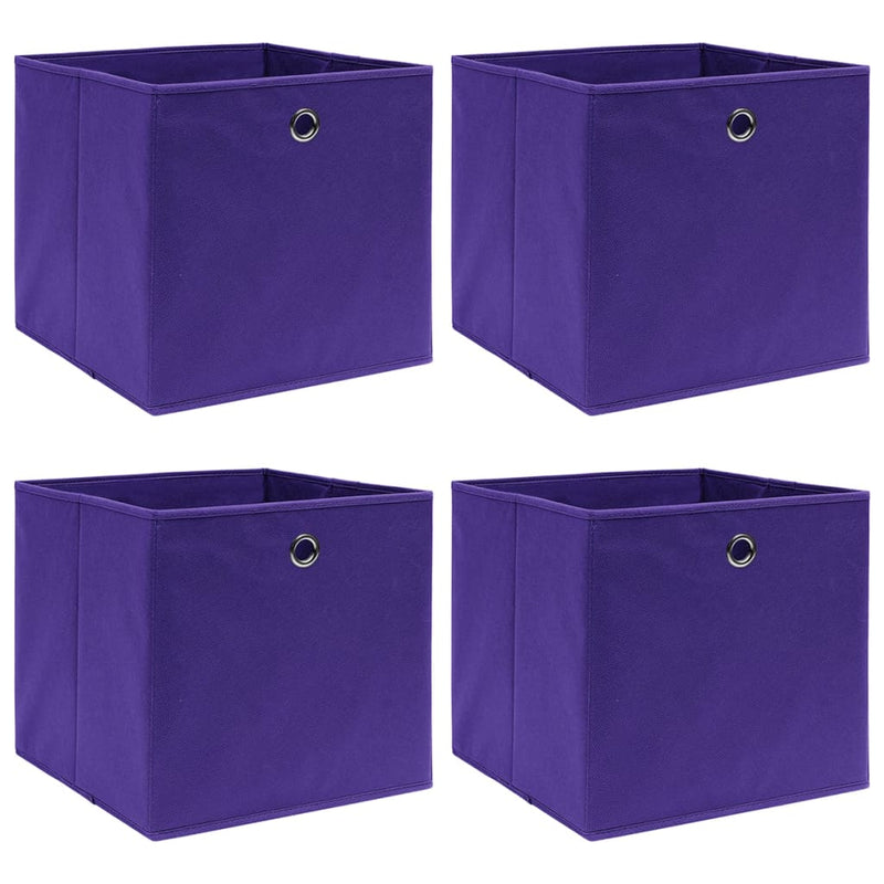 Opbergboxen Met Deksel 28X28X28 Cm Groen
