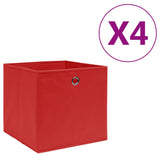 Opbergboxen Met Deksel 28X28X28 Cm Groen