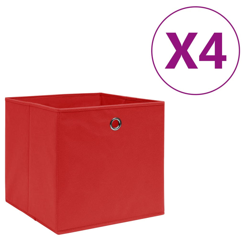 Opbergboxen Met Deksel 28X28X28 Cm Groen