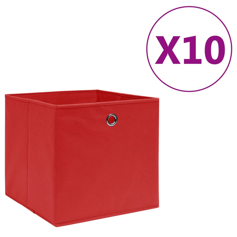 Opbergboxen Met Deksel 28X28X28 Cm Groen