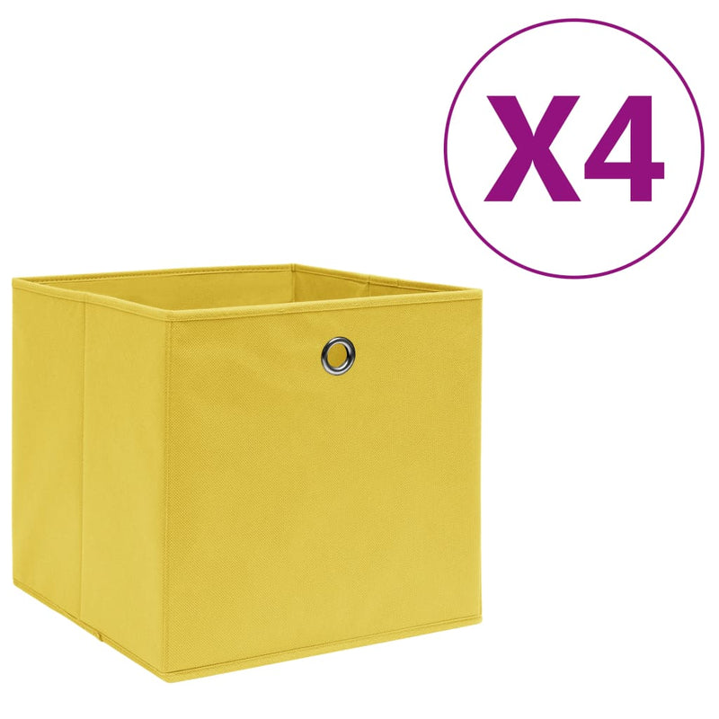 Opbergboxen Met Deksel 28X28X28 Cm Groen
