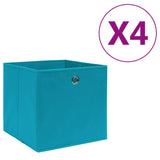 Opbergboxen Met Deksel 28X28X28 Cm Groen