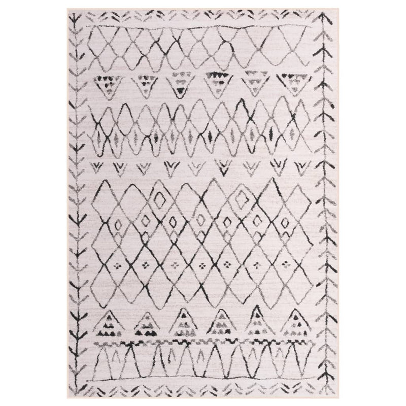 Vloerkleed Met Print Stof Meerkleurig