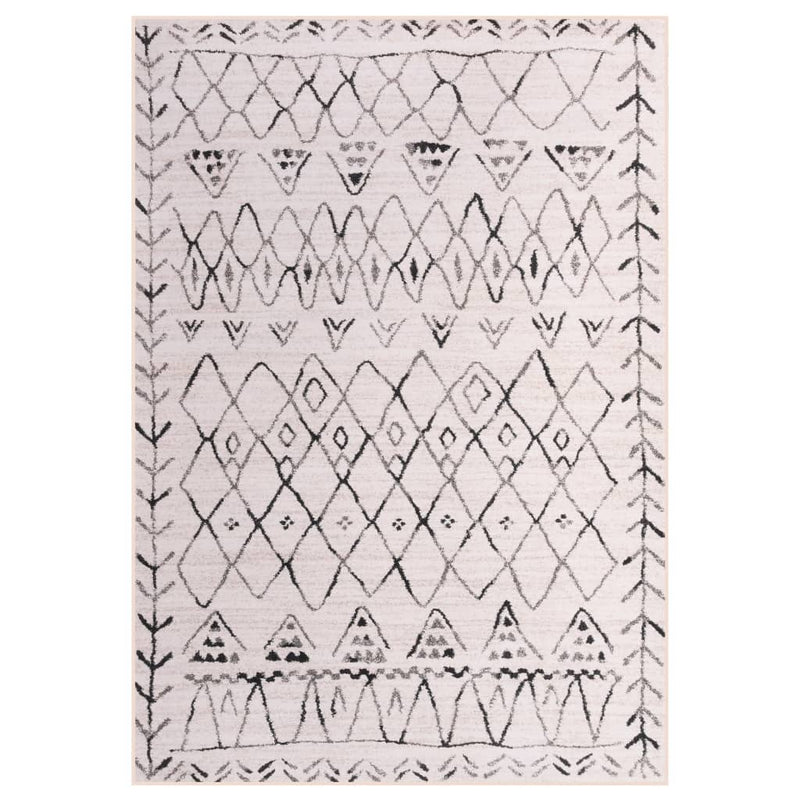 Vloerkleed Met Print Stof Meerkleurig
