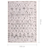Vloerkleed Met Print 160X230 Cm Stof Meerkleurig