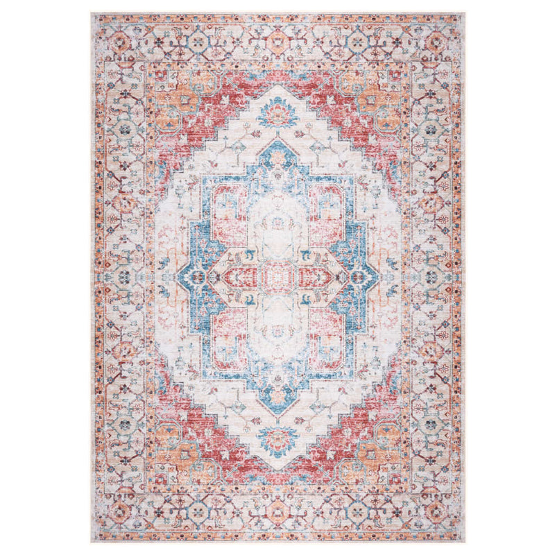 Vloerkleed Met Print Stof Meerkleurig