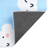 Vloerkleed Met Print Stof Meerkleurig