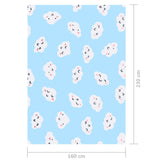 Vloerkleed Met Print Stof Meerkleurig