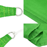 Zonnezeil 160 G/M² 2,5X2,5 M Hdpe Lichtgroen