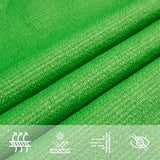 Zonnezeil 160 G/M² 4,5X4,5 M Hdpe Lichtgroen