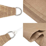 Zonnezeil 160 G/M² Hdpe Taupe