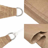 Zonnezeil 160 G/M² 2,5X4,5 M Hdpe Taupe