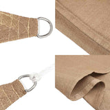 Zonnezeil 160 G/M² 4X5X6,8 M Hdpe Taupe