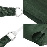 Zonnezeil 160 G/M² Hdpe Donkergroen