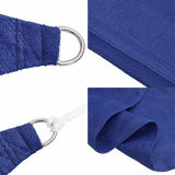 Zonnezeil 160 G/M² 2,5X2,5 M Hdpe Blauw