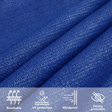 Zonnezeil 160 G/M² 2,5X4,5 M Hdpe Blauw