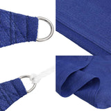 Zonnezeil 160 G/M² Driehoekig Hdpe Blauw