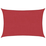 Zonnezeil 160 G/M² Hdpe Rood