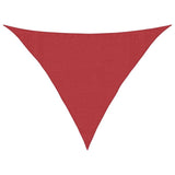 Zonnezeil 160 G/M² 3,5X3,5X4,9 M Hdpe Rood
