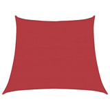 Zonnezeil 160 G/M² 3/4X3 M Hdpe Rood