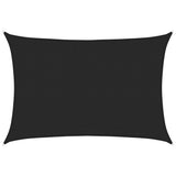 Zonnezeil 160 G/M² 3,5X5 M Hdpe Zwart